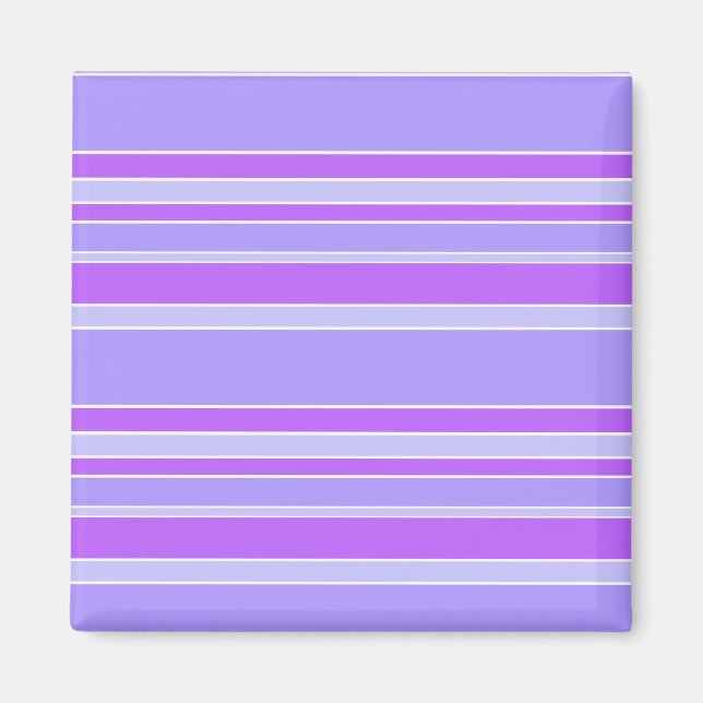 Violet stripes magnet (Front)