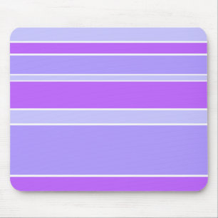 Violet stripes mouse pad