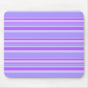 Violet stripes mouse pad