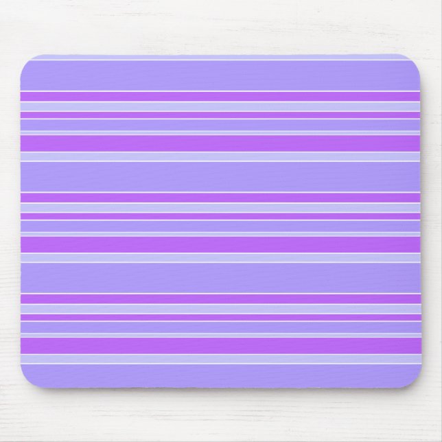 Violet stripes mouse pad (Front)