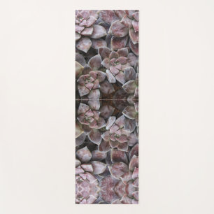 Violet Succulent delight Yoga Mat