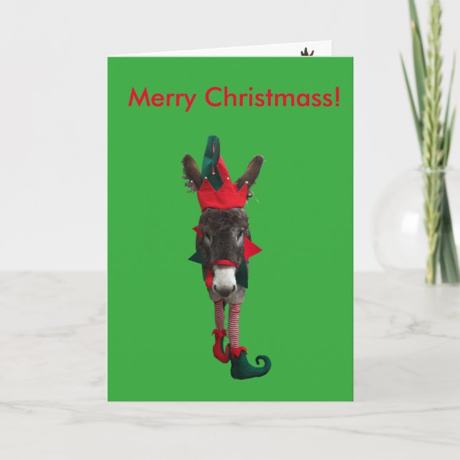 Violet the Elf Christmass Card (Front)