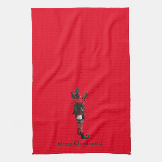 Violet the Elf Tea Towel (Vertical)