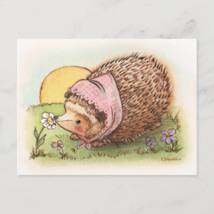 Violet the Hedgehog Postcard