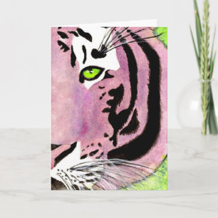 Violet Tiger Notecards