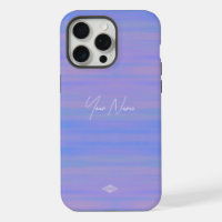 Violet Watercolor Look Cell Phone Case