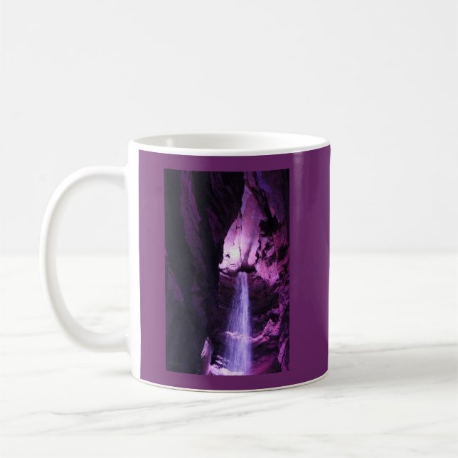 Violet Waterfall mug (Left)