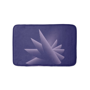 Violet wings bath mat