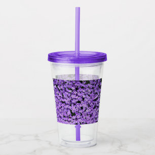 Violets Acrylic Tumbler