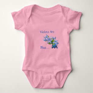 Violets Are Blue... Baby Bodysuit