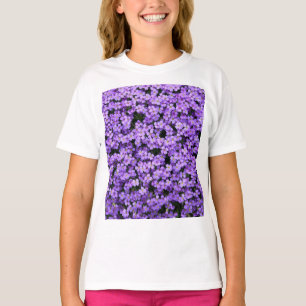 Violets Baby Girls T-Shirt Violet Flowers