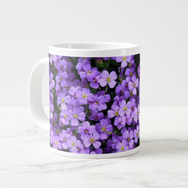 Violets Coffee Mug (Front Left)
