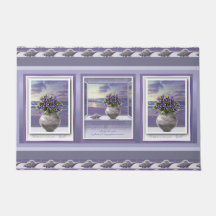 violets in a moon jar