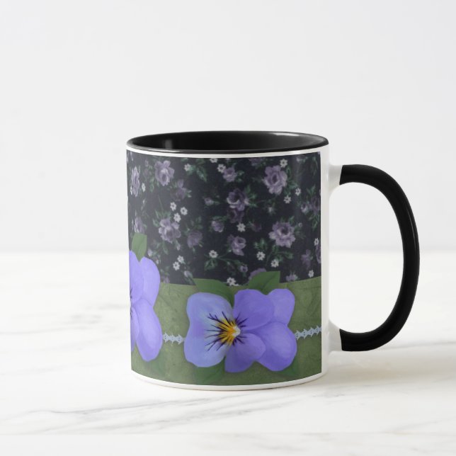 Violets Mug (Right)