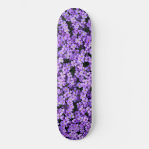 Violets Skateboard Violet Flowers Spring Purple