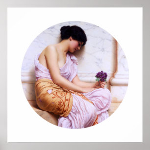 Violets, Sweet Violets c1908 Poster