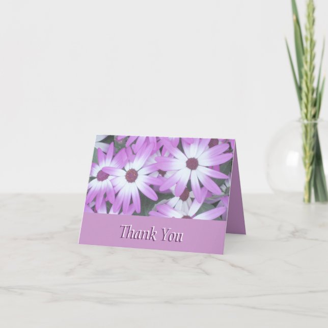 Violet's Thank You Card (Front)