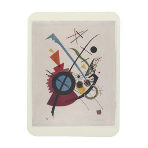 Violett (1923) by Wassily Kandinsky, Modern Art Magnet