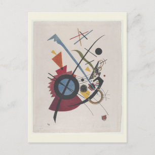 Violett (1923) by Wassily Kandinsky, Modern Art Postcard