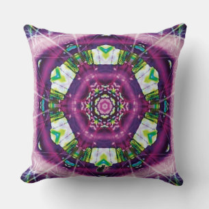 Violette Kaleidoscope Cushion