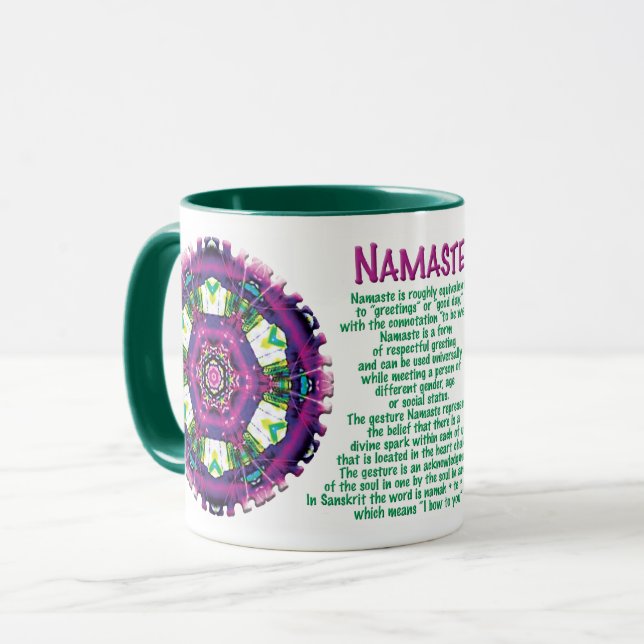 Violette Namaste Mug (Front Left)