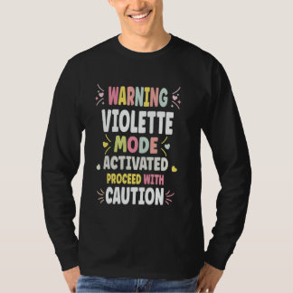 VIOLETTE Personalised Women's Gift Custom VIOLETTE T-Shirt