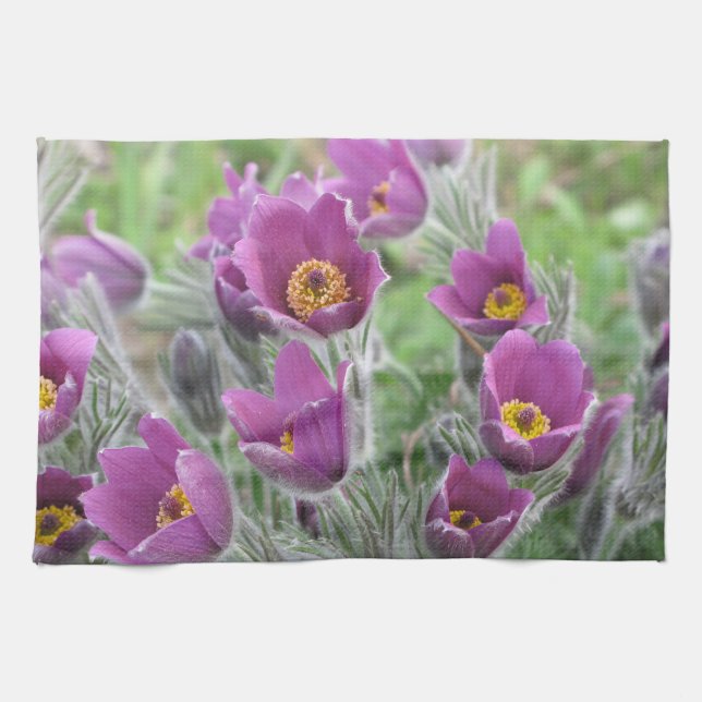 Violette star tea towel (Horizontal)
