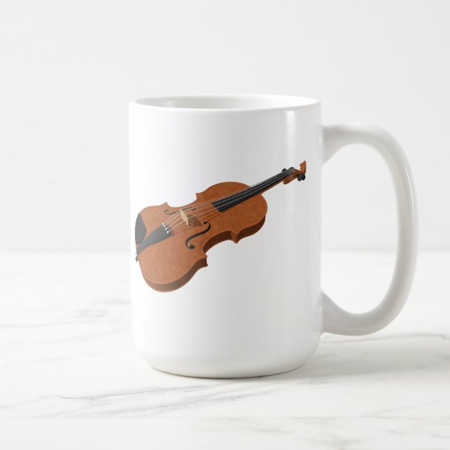 Violin: 3D Model: Coffee Mug (Right)