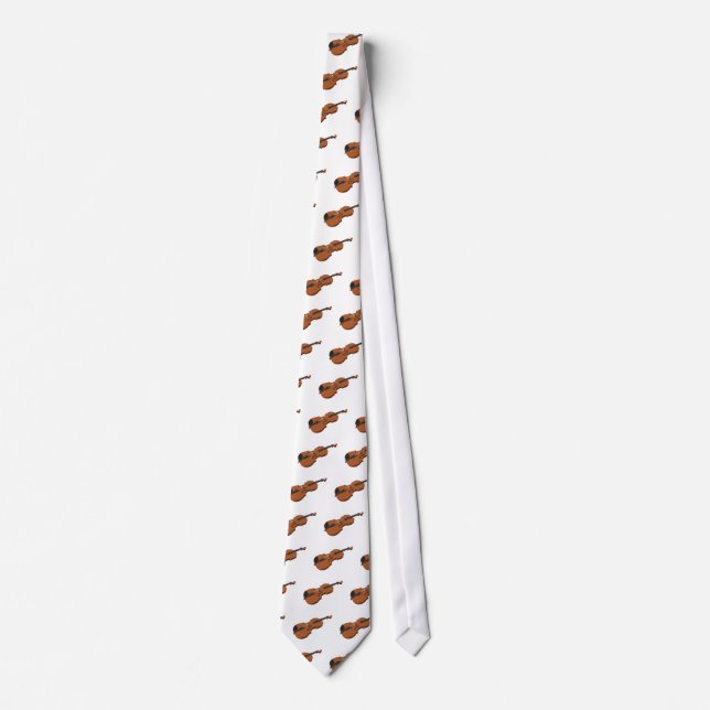 Violin: 3D Model: Tie (Front)