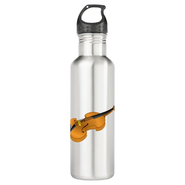 Violin 710 Ml Water Bottle (Front)