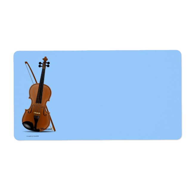 Violin and Bow (Front)