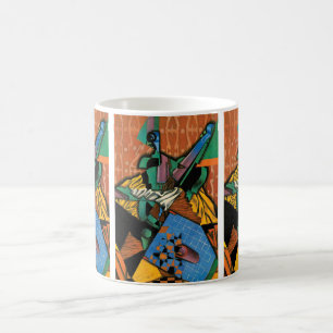 Violin and Chequered by Juan Gris Coffee Mug