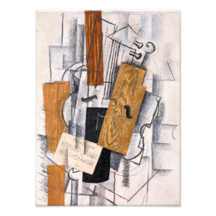 Violin and Sheet Music   Georges Braque   Photo Print