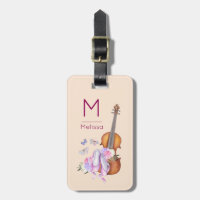 Violin, Ballet Shoes, Flowers and Butterflies