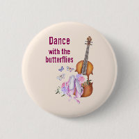 Violin & Ballet Shoes Inspirational Dance