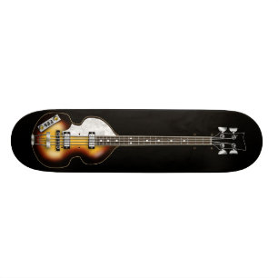 Violin Bass Guitar Skateboard