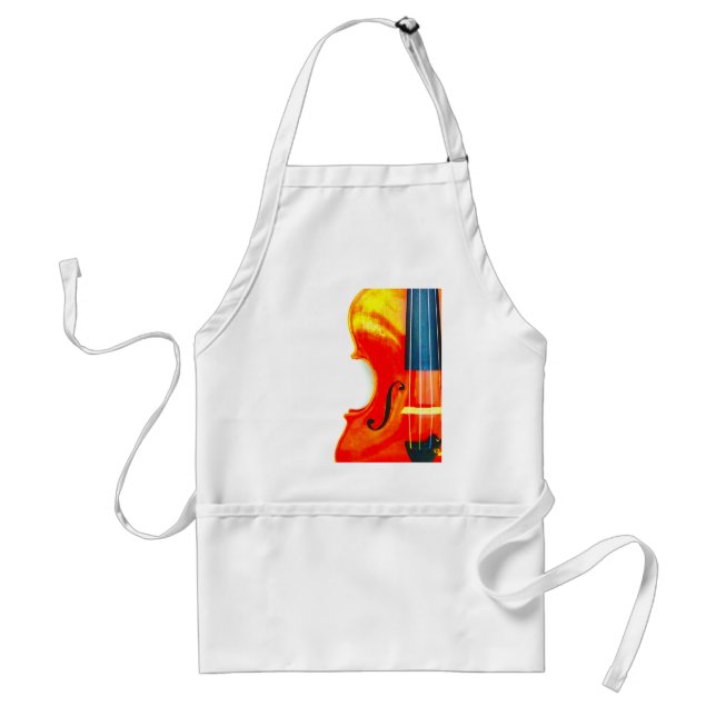 Violin Beautiful and Artistic Standard Apron (Front)