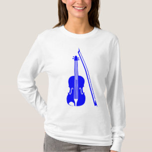 Violin - Blue T-Shirt