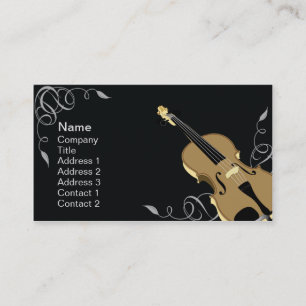 Violin - Business Business Card