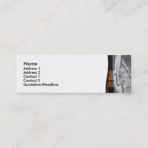 Violin Business Card