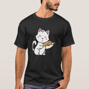 Violin Cat Cat Kitten Musician T-Shirt