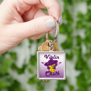 Violin Chick #9 Key Ring