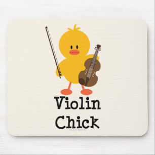 Violin Chick Mousepad