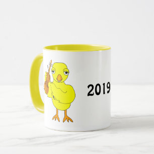 Violin Chick Mug