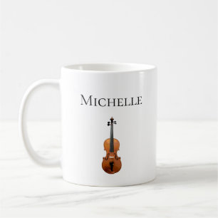 Violin Classical Music Cute Fiddle Coffee Mug