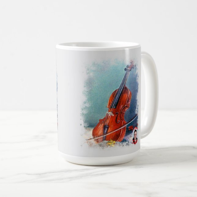 Violín Coffee Mug (Front Right)