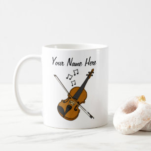 Violin Custom Mug Violinist Musician Gift
