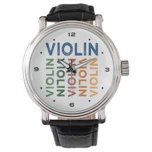 Violin Cute Colourful Watch