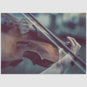 Violin Decoupage Tissue Paper