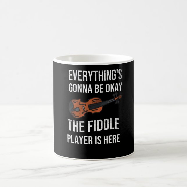 Violin | Fiddle Player Gifts Funny Saying Coffee Mug (Center)